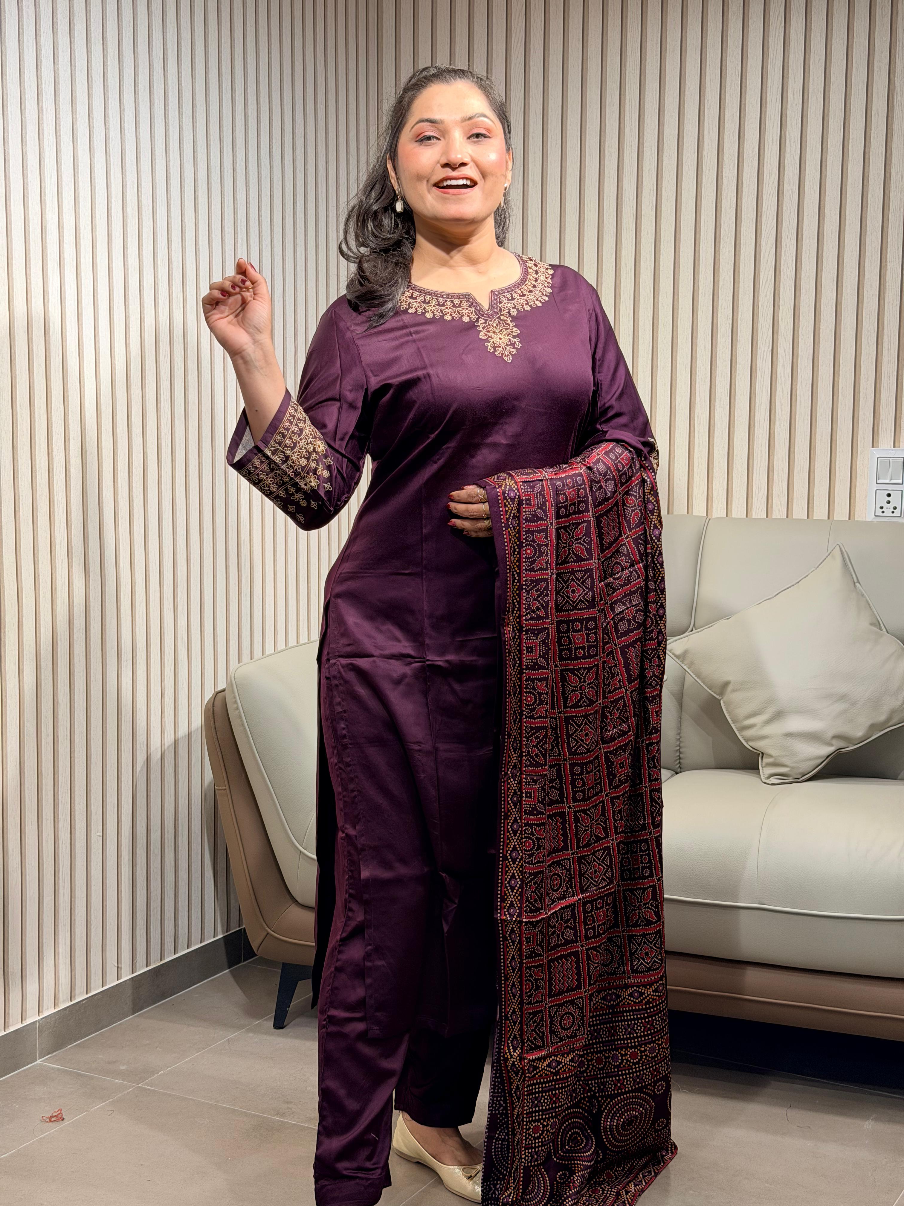 Gaji silk Sundar set