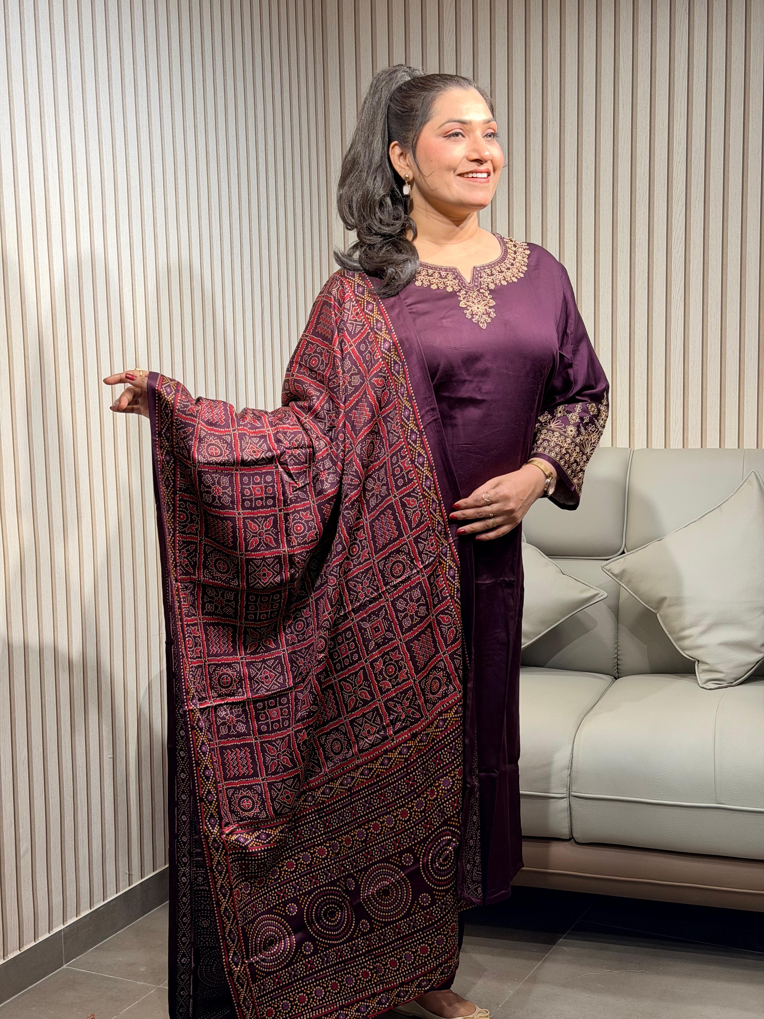 Gaji silk Sundar set