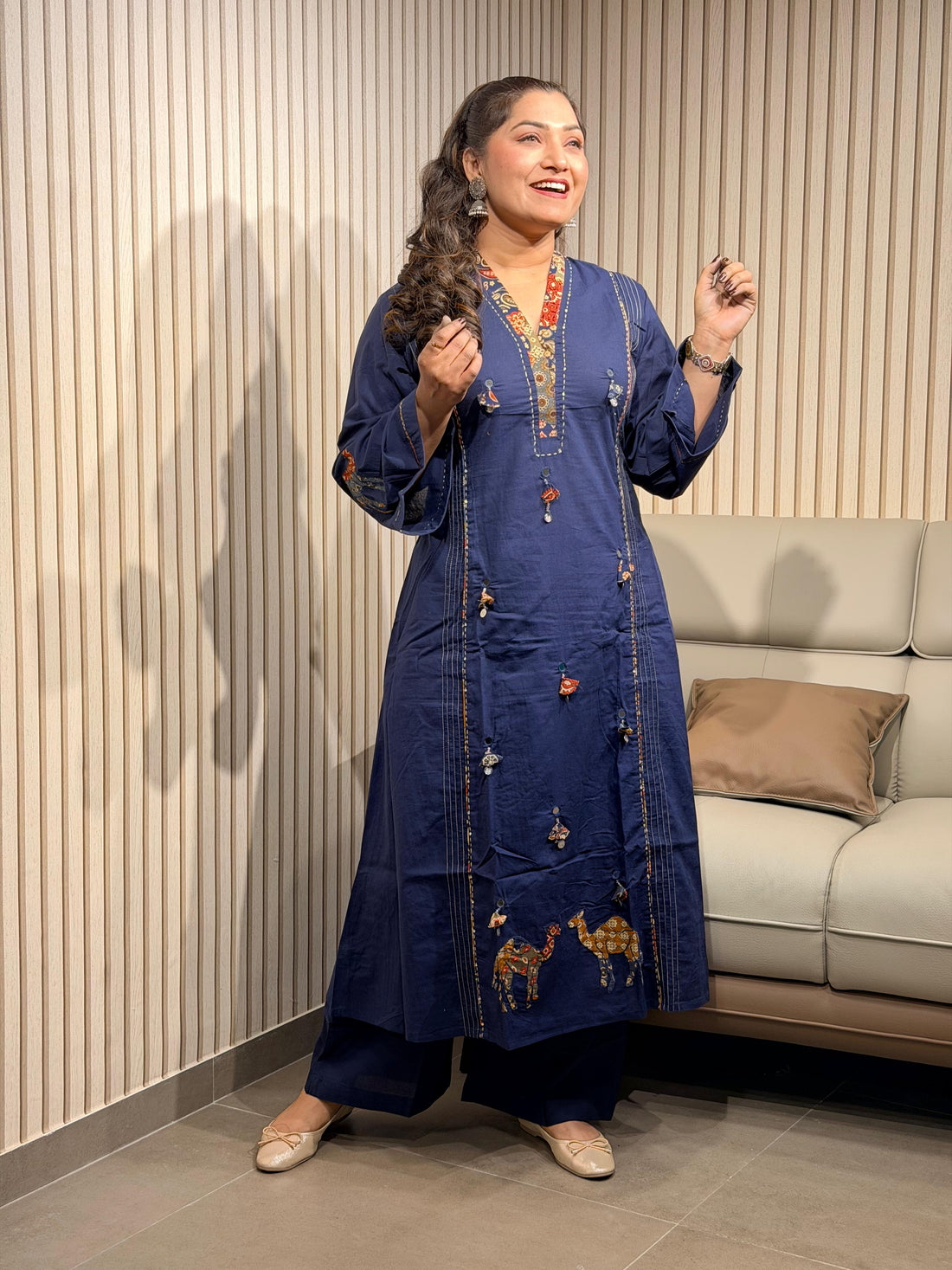 Royal sapphire blue dress