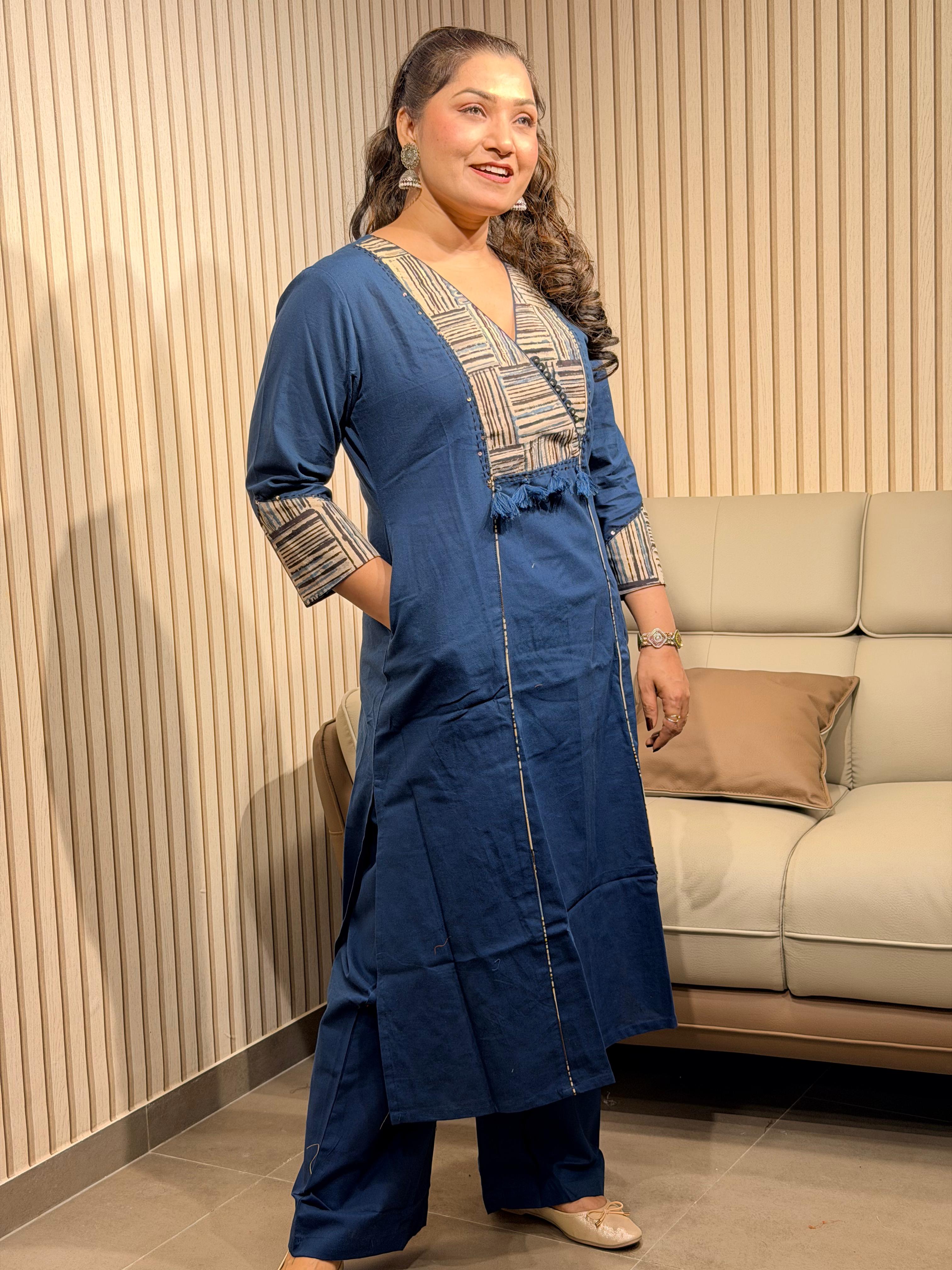 Trending blue 2pc set